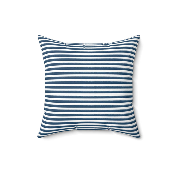 Blue Stripes Pillow Original Design