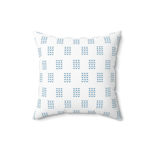 Blue/White Modern Pillow Original Design