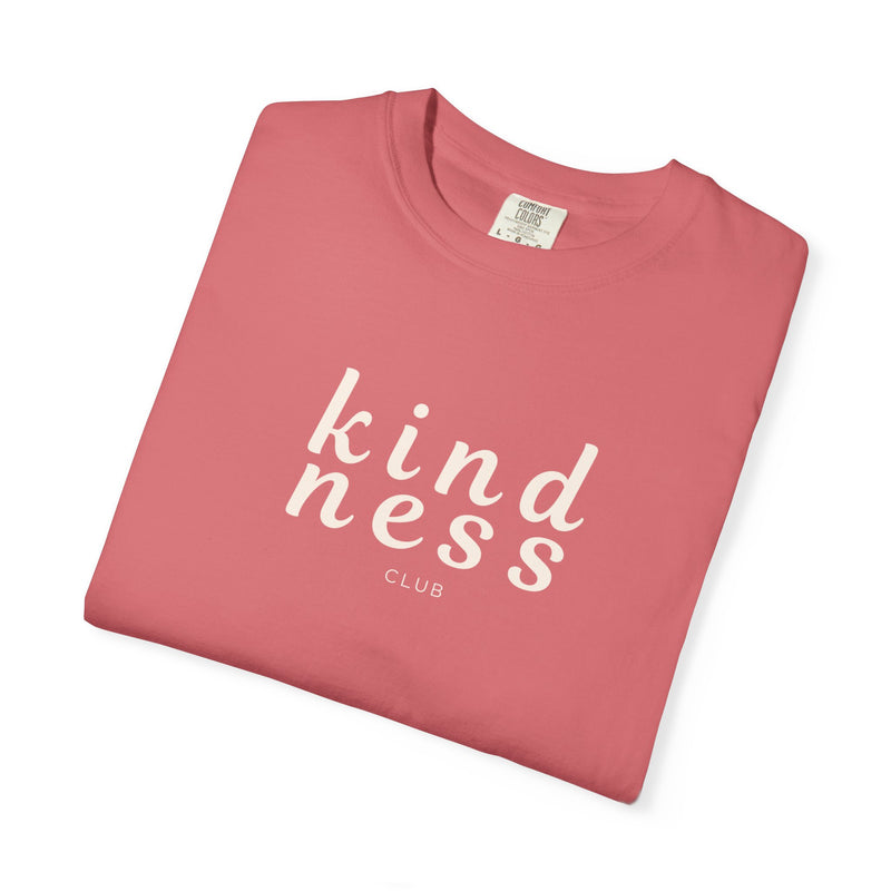 Kindness Club White Unisex Garment-Dyed T-Shirt, Summer Vibe Tee, Ocean Lover Gift, Casual Beachwear, Relaxed Fit Shirt, [...]