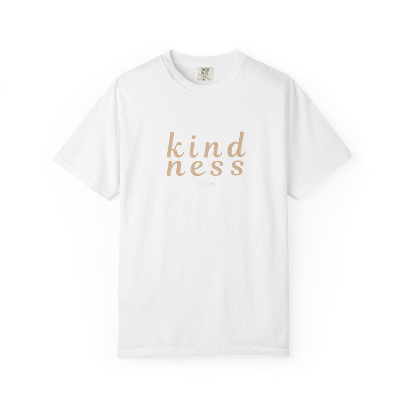 Kindness Club in Brown Unisex Garment-Dyed T-Shirt, Summer Vibe Tee, Ocean Lover Gift, Casual Beachwear, Relaxed Fit Shirt, [...]