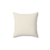 Vintage Stripes Pillow Cover + Insert Taupe