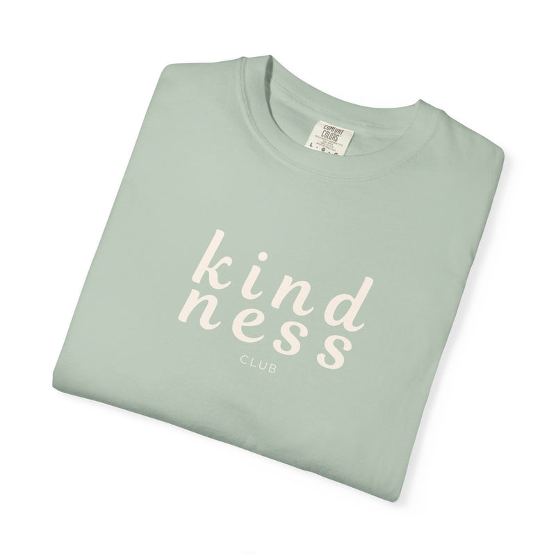 Kindness Club White Unisex Garment-Dyed T-Shirt, Summer Vibe Tee, Ocean Lover Gift, Casual Beachwear, Relaxed Fit Shirt, [...]