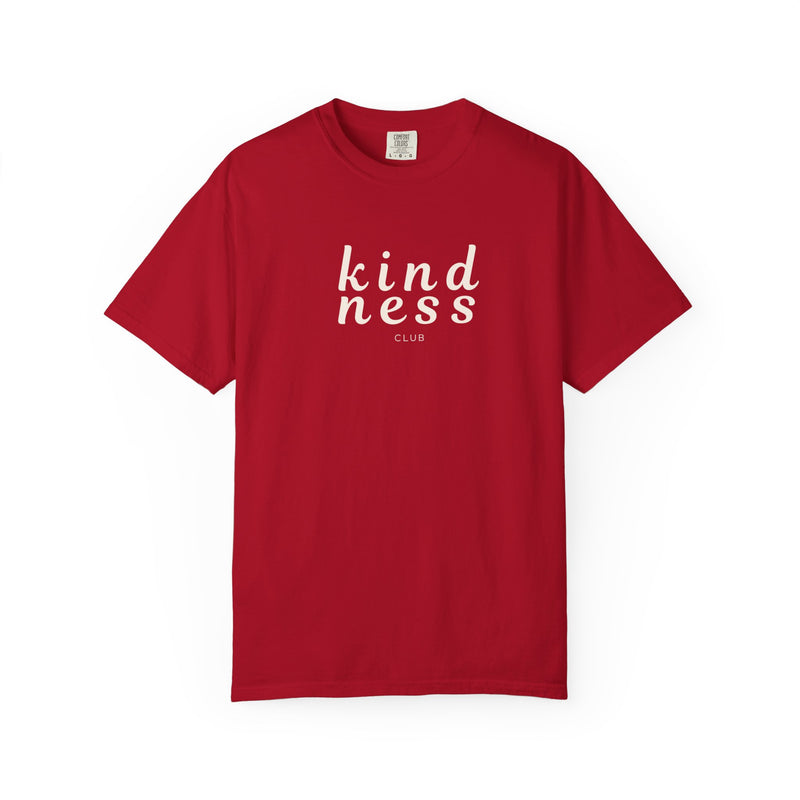 Kindness Club White Unisex Garment-Dyed T-Shirt, Summer Vibe Tee, Ocean Lover Gift, Casual Beachwear, Relaxed Fit Shirt, [...]