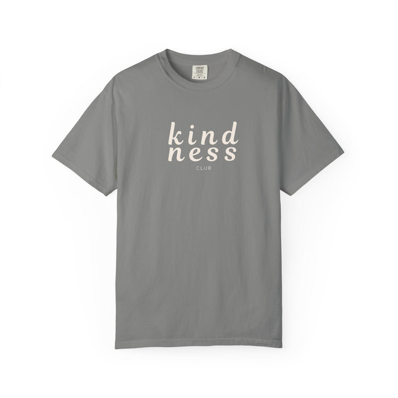 Kindness Club White Unisex Garment-Dyed T-Shirt, Summer Vibe Tee, Ocean Lover Gift, Casual Beachwear, Relaxed Fit Shirt, [...]