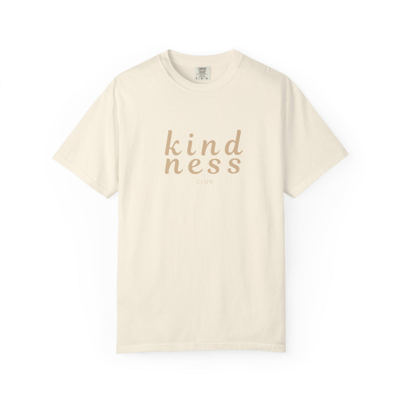 Kindness Club in Brown Unisex Garment-Dyed T-Shirt, Summer Vibe Tee, Ocean Lover Gift, Casual Beachwear, Relaxed Fit Shirt, [...]
