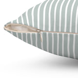 Vintage Stripes Pillow Cover + Insert Powder Blue
