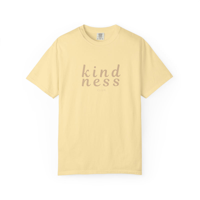 Kindness Club in Brown Unisex Garment-Dyed T-Shirt, Summer Vibe Tee, Ocean Lover Gift, Casual Beachwear, Relaxed Fit Shirt, [...]