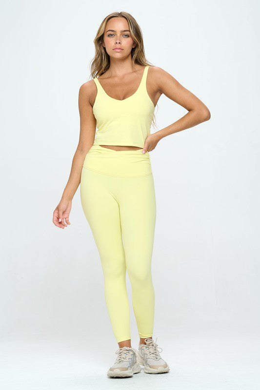 Align Cropped Tank Top Set