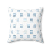 Blue/White Modern Pillow Original Design