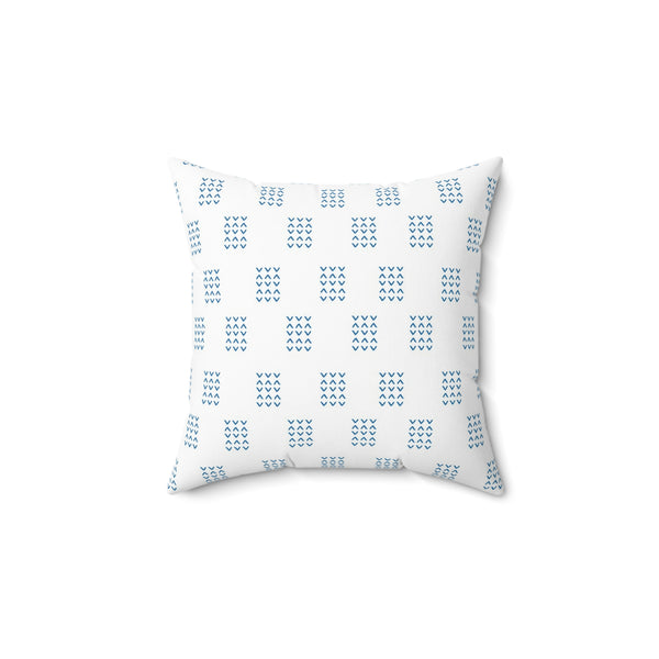 Blue/White Modern Pillow Original Design