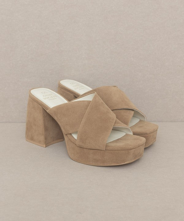 Chunky Platform Mule Heel