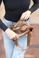 Presly Vegan Leather Everywhere Sling Belt Bag