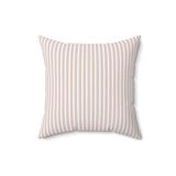 Vintage Stripes Pillow Cover + Insert in Blush