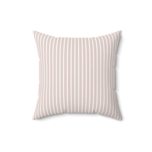 Vintage Stripes Pillow Cover + Insert in Blush