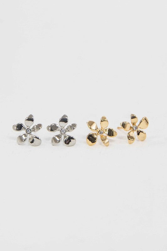 Flower Stud Earrings