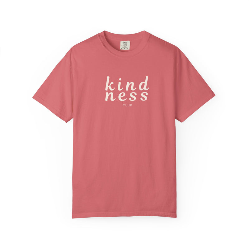 Kindness Club White Unisex Garment-Dyed T-Shirt, Summer Vibe Tee, Ocean Lover Gift, Casual Beachwear, Relaxed Fit Shirt, [...]