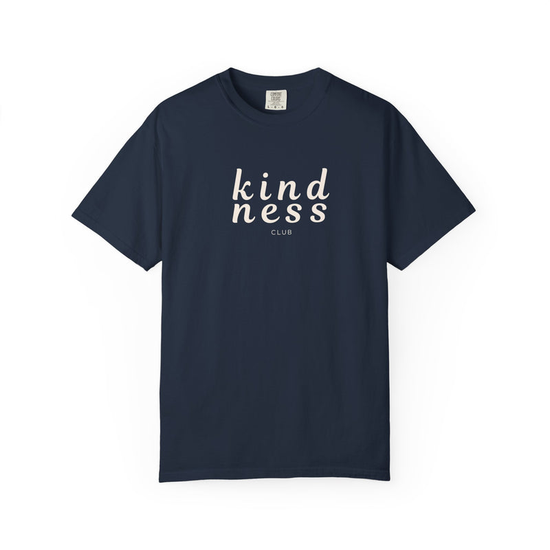 Kindness Club White Unisex Garment-Dyed T-Shirt, Summer Vibe Tee, Ocean Lover Gift, Casual Beachwear, Relaxed Fit Shirt, [...]