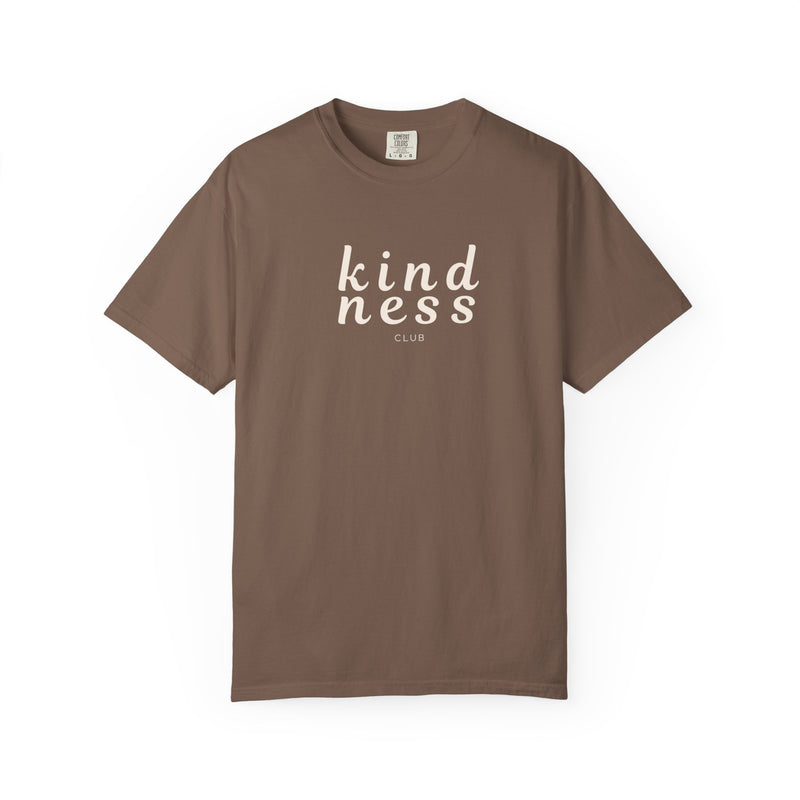 Kindness Club White Unisex Garment-Dyed T-Shirt, Summer Vibe Tee, Ocean Lover Gift, Casual Beachwear, Relaxed Fit Shirt, [...]