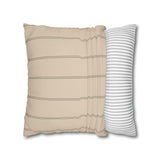 Modern Stripes Pillow Cover + Insert