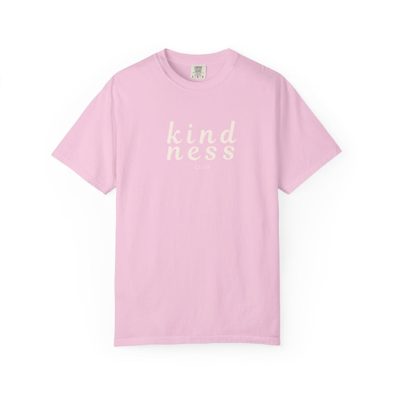 Kindness Club White Unisex Garment-Dyed T-Shirt, Summer Vibe Tee, Ocean Lover Gift, Casual Beachwear, Relaxed Fit Shirt, [...]