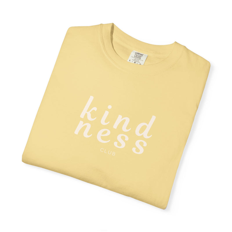Kindness Club White Unisex Garment-Dyed T-Shirt, Summer Vibe Tee, Ocean Lover Gift, Casual Beachwear, Relaxed Fit Shirt, [...]