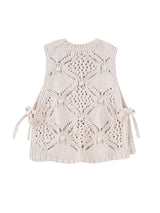 Eyelet Side-Tie Top