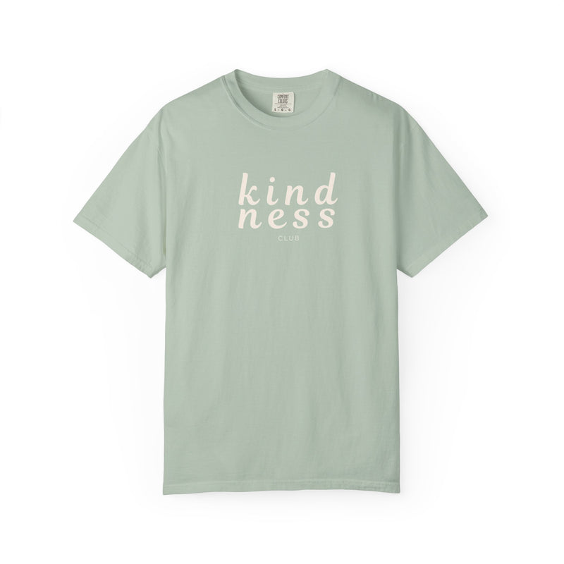 Kindness Club White Unisex Garment-Dyed T-Shirt, Summer Vibe Tee, Ocean Lover Gift, Casual Beachwear, Relaxed Fit Shirt, [...]