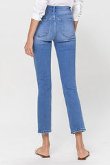 Shayla High Rise Straight Jeans