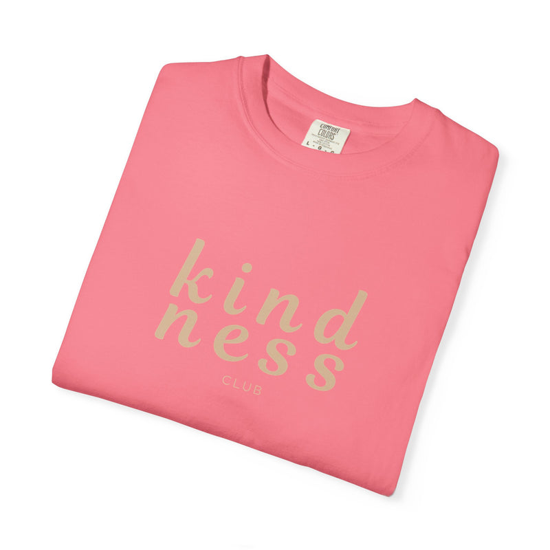 Kindness Club in Brown Unisex Garment-Dyed T-Shirt, Summer Vibe Tee, Ocean Lover Gift, Casual Beachwear, Relaxed Fit Shirt, [...]
