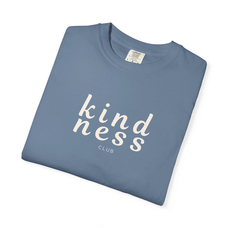 Kindness Club White Unisex Garment-Dyed T-Shirt, Summer Vibe Tee, Ocean Lover Gift, Casual Beachwear, Relaxed Fit Shirt, [...]