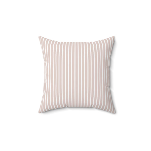 Vintage Stripes Pillow Cover + Insert in Blush