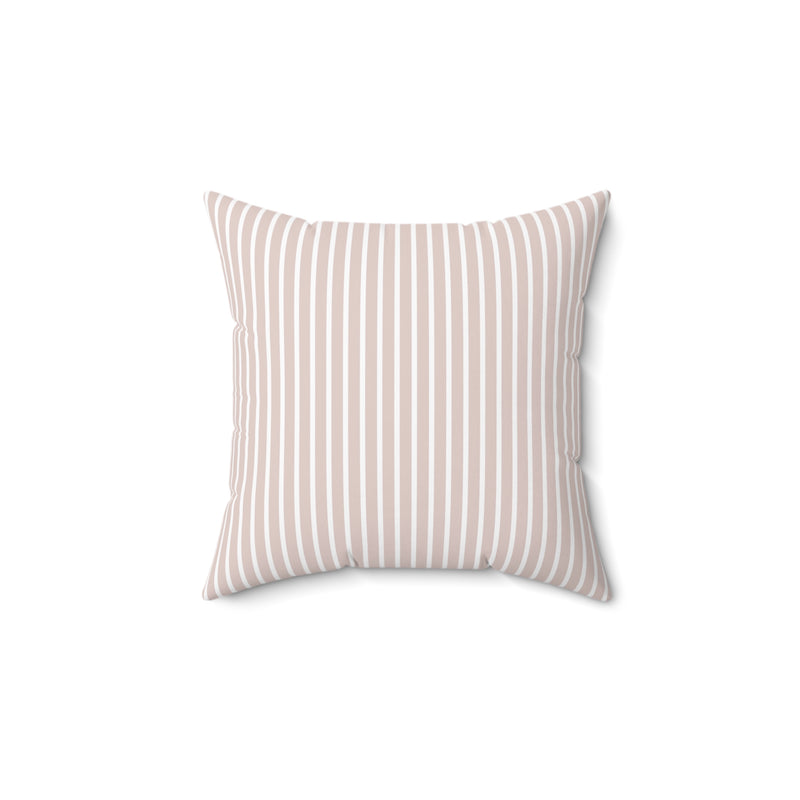 Vintage Stripes Pillow Cover + Insert in Blush