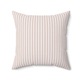 Vintage Stripes Pillow Cover + Insert in Blush