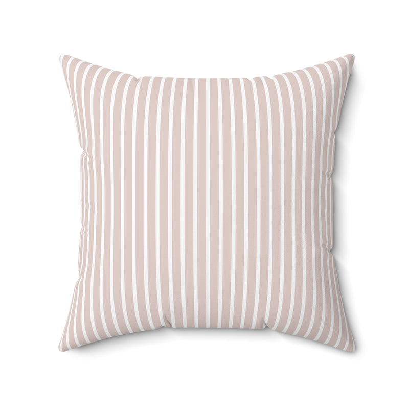 Vintage Stripes Pillow Cover + Insert in Blush
