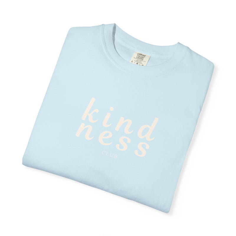 Kindness Club White Unisex Garment-Dyed T-Shirt, Summer Vibe Tee, Ocean Lover Gift, Casual Beachwear, Relaxed Fit Shirt, [...]