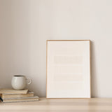 cream minimalist 3D textured abstract wall art – wabi sabi canvas painting