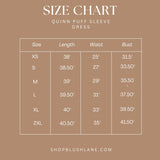 Quinn Puff Sleeve Dress