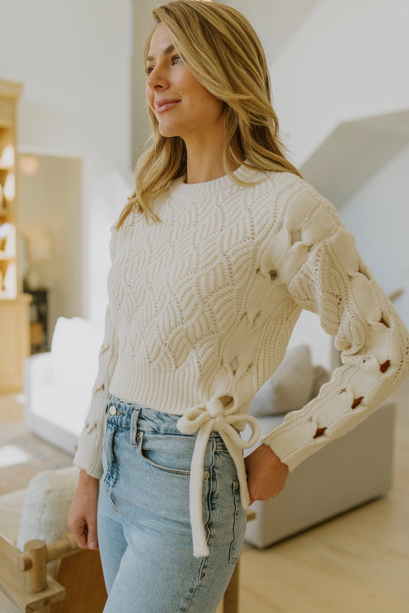 Jessa Bow Sweater