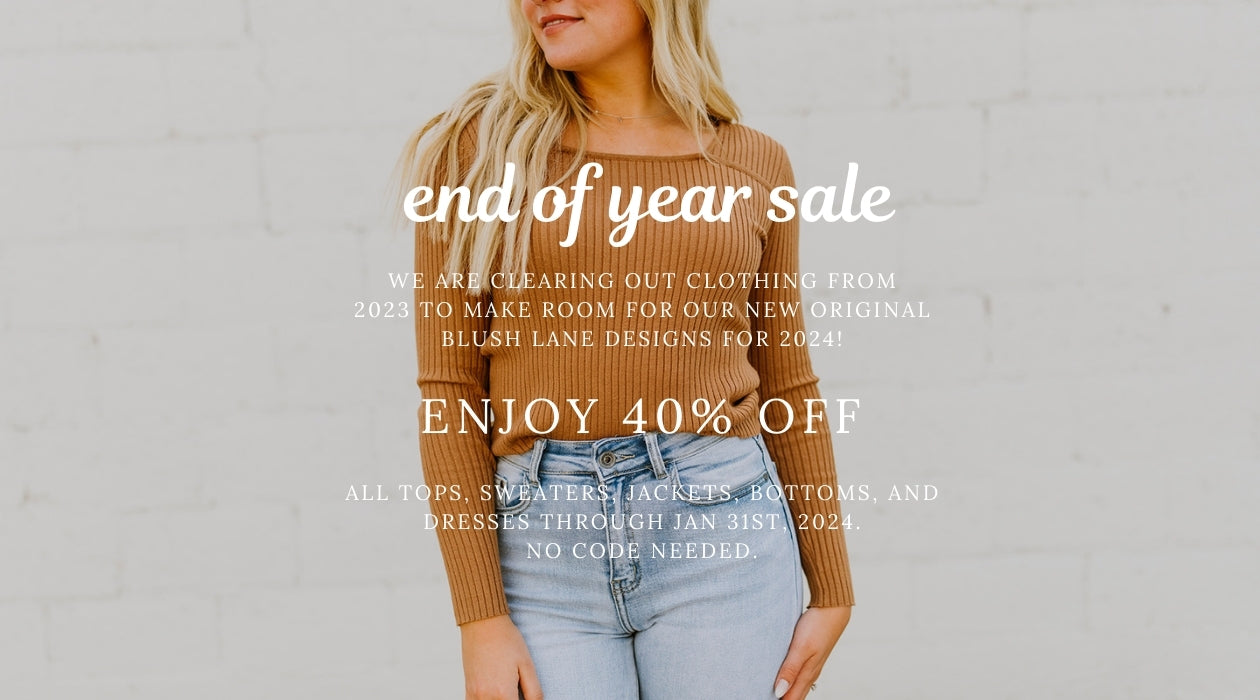 Online Women's Clothing Boutique – Blush Lane