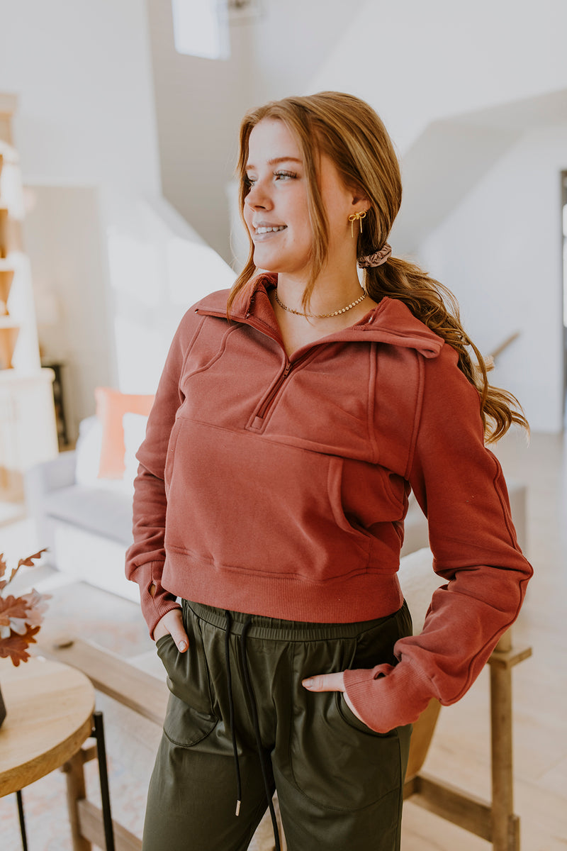 Ava Zip Sweater
