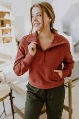 Ava Zip Sweater