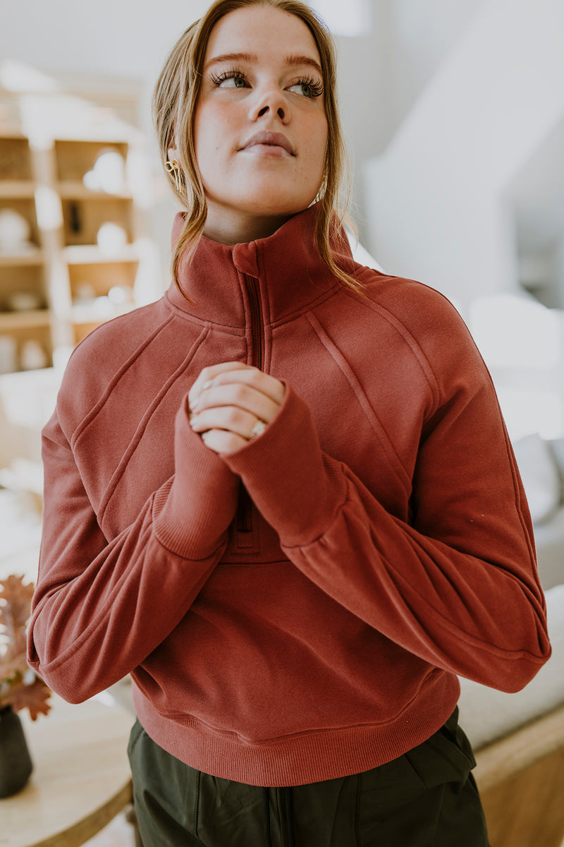 Ava Zip Sweater