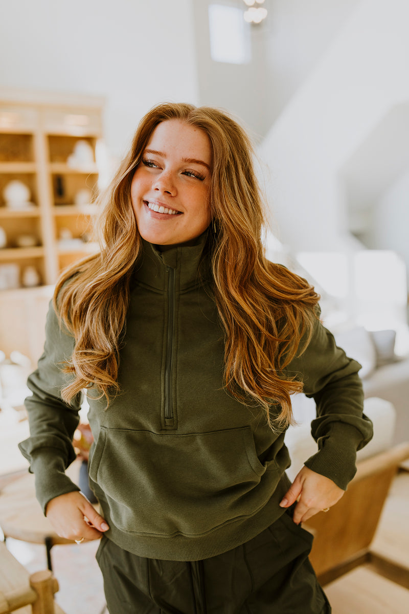 Ava Zip Sweater