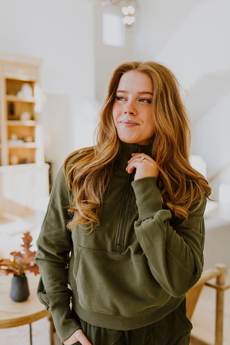 Ava Zip Sweater