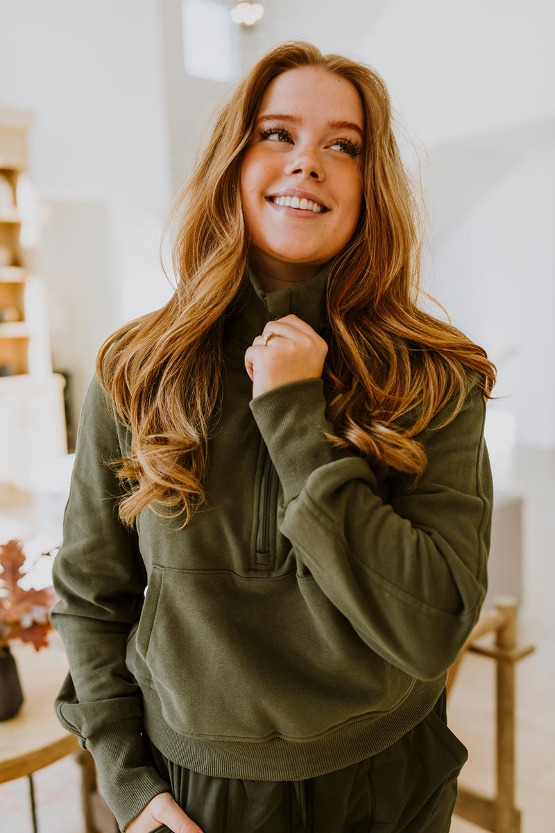 Ava Zip Sweater