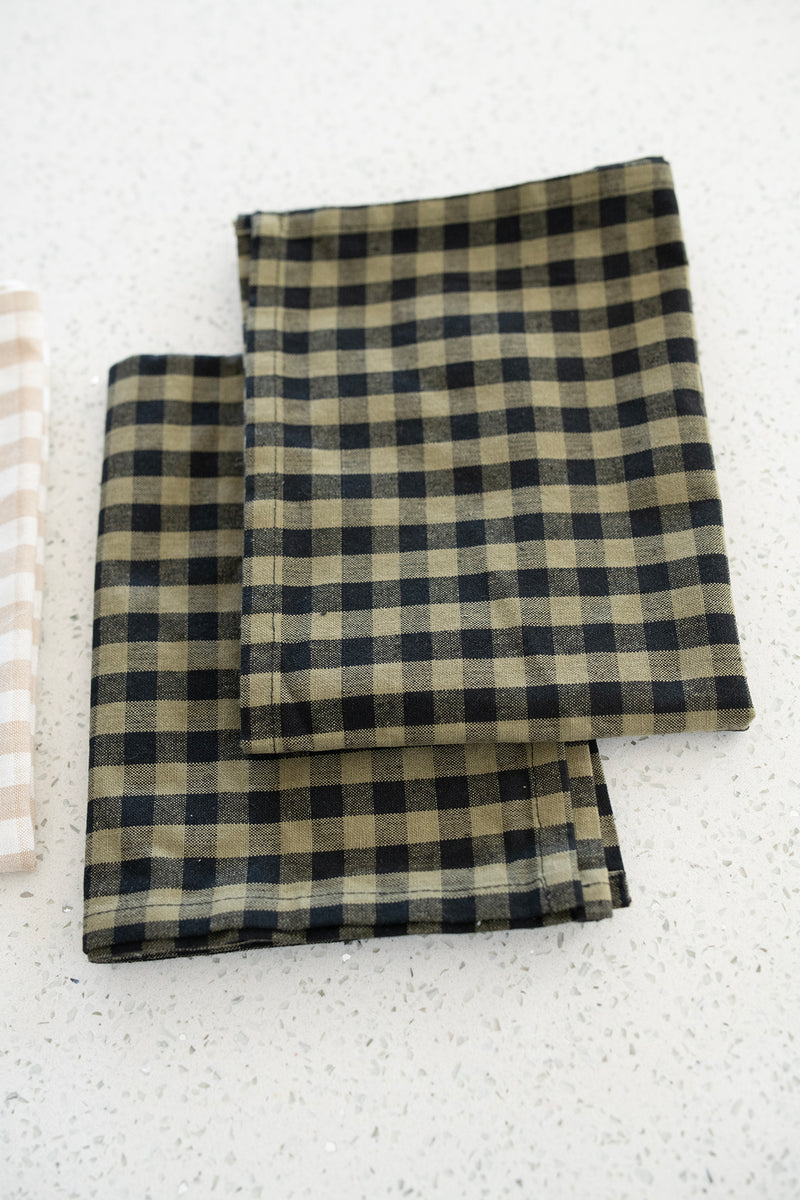 Gingham Dish Towels (Set of 2)