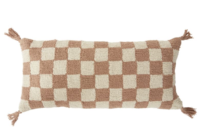 Checker Pillow 31" x 14"