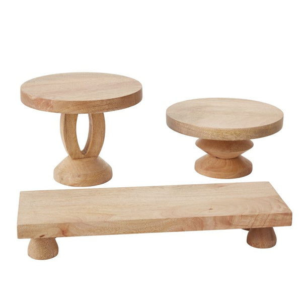 Rectangular Wood Stand