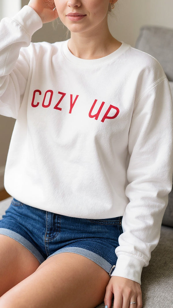 Cozy Up Women's Sweatshirt (3 Color Options)