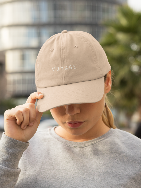 Voyage Classic Dad Cap | Casual Summer Hat, Gift for Travelers, Beach Accessory, Outdoor Adventures, Unique Dad Gift